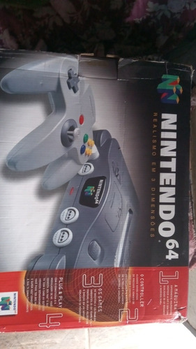Nintendo 64 Completo Na Caixa 