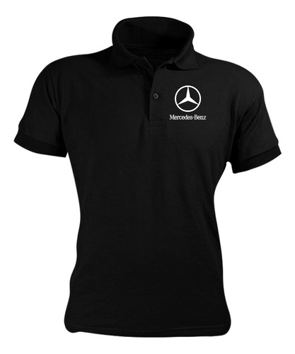 Camisa Gola Polo Mercedes-benz Malha Piquet Camiseta