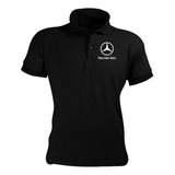 Camisa Gola Polo Mercedes-benz Malha Piquet Camiseta