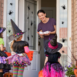 Adesivo Decoração Halloween Aranhas Porta E Parede 14un