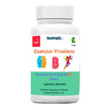 Complejo Vitaminico B 60 Capsulas Vegetales 400mg 
