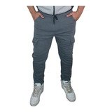 Pantalones Buzo Polar Hombre  65%algodon Jogger Deportivo