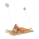 Cama Suspensa De Gato P Janela C Ventosa Petlon Bege + Frete