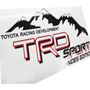 Calcomanas Toyota Trd Los Andes Hilux Tundra Emblemas  Toyota Hilux