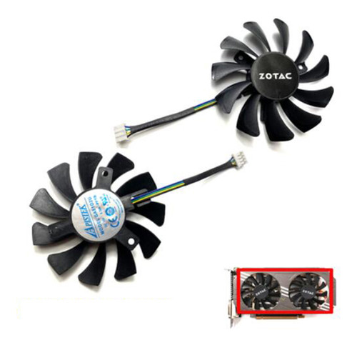 Ventiladores De Refrigeración Para Zotac Geforce Gtx 970 4gb