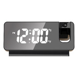 Despertador De Proyección Digital Reloj De Mesa Electrónico