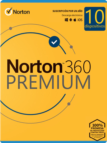 Antivirus Norton 360 Premium - 20 Dispositivos 2 Años
