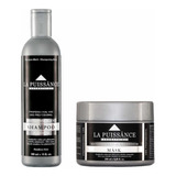 Kit Shampoo Y Máscara Negra/black Matizadora La Puissance