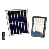 Reflector Led Solar 100w Control Remoto Exterior O Interior