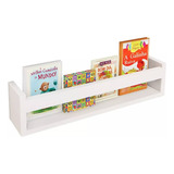 Prateleira Nicho Para Livros Infantil Montessoriana 60cm