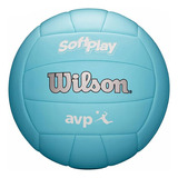 Balón Volleyball Wilson Soft Play Avp - Blue Tamaño N5 