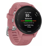 Reloj Garmin Forerunner 255s Smartwatch Triatlon Pequeño Color Del Bisel Rosa Claro