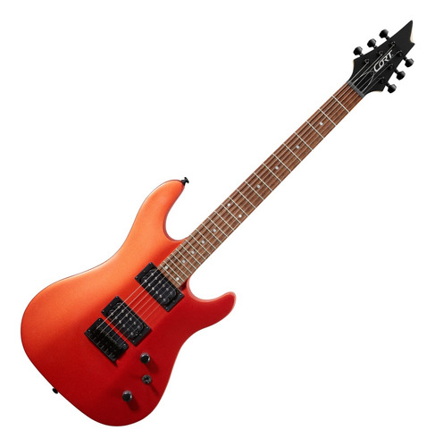 Guitarra Elétrica Cort Kx Series Kx100 De Tília Iron Oxide 