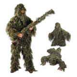 Fato Camuflado Infantil Sniper, Roupa Ghillie