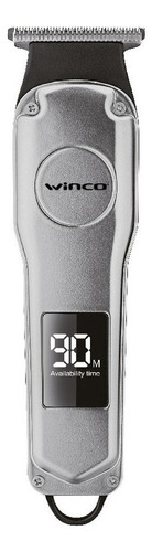 Maquina De Cortar Pelo Barba Inalambrica Digital Winco W821 