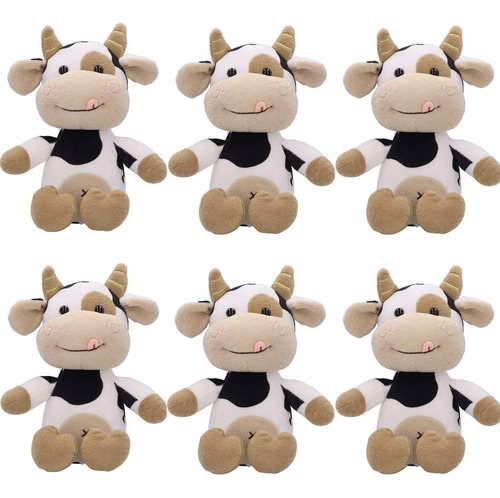 Peluche De Vaca Grande Y Adorable Kawaii 55cm Mayoreo 6 Pzas