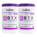 2 Btox Plancton Platinum Matizador Sem Formol Cabelo Loiro