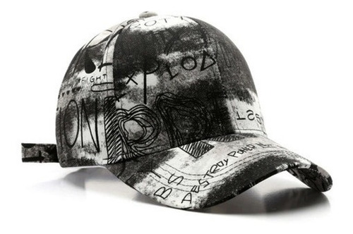 Gorro Jockey Unisex Diseño Grafiti Beisbol Hip Hop Juvenil