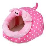 Mini Almofada Para Animais De Estimação Pink Pig Design L Pa