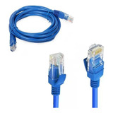 Cabo De Rede 5m Ethernet Lan Rj45 Cat5e Para Internet