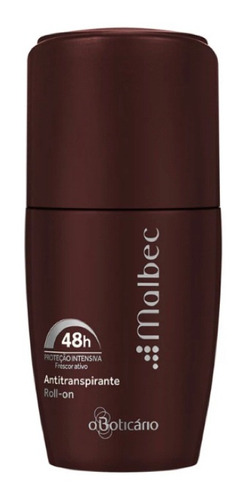 Malbec Desodorante Antitranspirante Roll On 55ml O Boticário