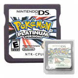 Cartão De Jogo Pokemon Platinum Ndsi Ndsl Nds 3ds 2ds