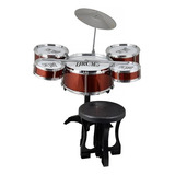 Bateria Musical De Juguete Jazz Drum Infantil Jeg 1819