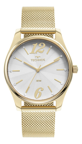 Relógio Technos Feminino Trend Dourado - 2035myt/1k