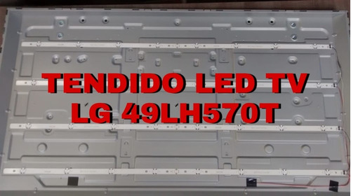 Tendido Led Tv LG 49lh570t 