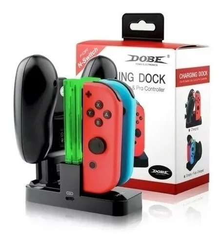 Base Carregador Dock Nintendo Switch Para Joy-cons Controle