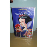 Vhs Disney Blanca Nieves Edición De Colección Vintage
