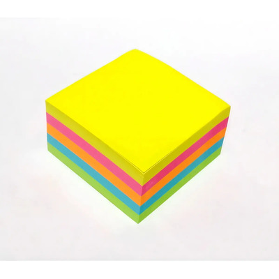 Notas Adhesivas Cuadradas Neón Vidi Post It 400 Hojas | MercadoLibre