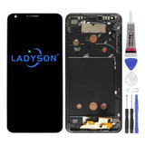 Para LG G6 H870 Pantalla Táctil Lcd Digitalizador W/marco