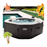 Spa Inflable New Burbuja+jets Deluxe P/4 Pers. Intex