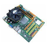 Kit Placa Mae 775 + Pentium Dual Core+4gb Ram ( Windows 7 )