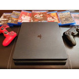 Playstation 4 Ps4 1tb + 2 Controles Inalambricos + 6 Juegos 