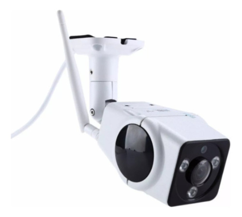Câmera De Vigilância Inteligente Em Alta Definição V380 Cor Branco