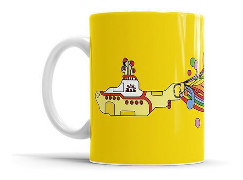 Taza Porcelana The Beatles Yellow Submarine