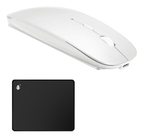 Mouse Dual Recargable Inalambrico Optico Usb Bluetooth Y Pad