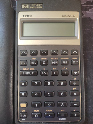 Calculadora Contable Hp 17 B Ii Amib