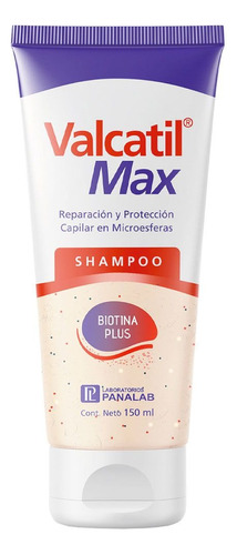 Shampoo Valcatil Max Anticaida Reparador Cabello 150ml