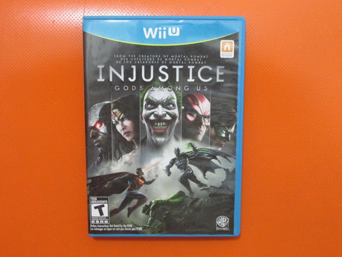 Injustice Gods Among Us | Original Nintendo Wii U Ntsc