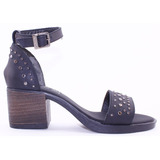 Sandalias Citadina Jamaica Dama Mujer Tachas Cuero Cshoes