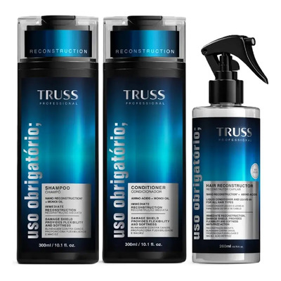 Truss Uso Obrigatório Sh + Cond Gts Uso Obrigatório 260ml | Frete grátis