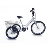 Bicicleta Triciclo De Alumínio - Aro 26 - 21 Marchas - Hiper