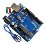 Placa Italy Para Arduino Uno R3 Mega328p Atmega16u2 Módulo