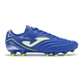 Tenis Joma Futbol Tachos Aguila 2304 Terreno Firme Fg Royal