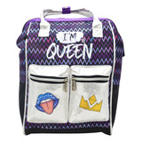 Mochila Platica Polinesia I´m The Queen Original Atm 