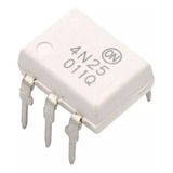 10 Pzas 4n25 Optoacoplador Salida A Transistor Npn