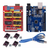 Kit Electronica Cnc Grbl + Arduino + 4 Drivers Drv8825